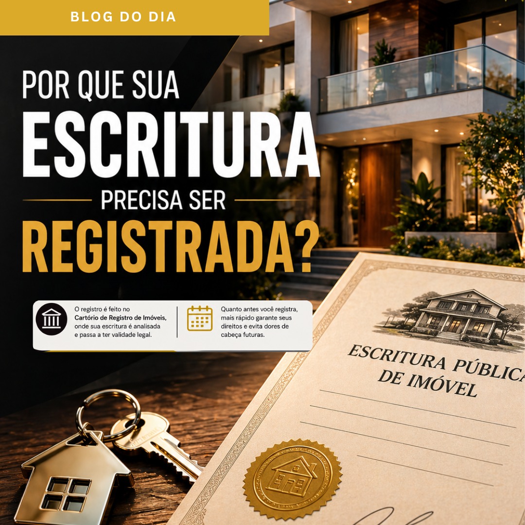 Além do Cartório: Por que o Registro da Escritura e a Regularização Técnica são as únicas garantias do seu Patrimônio.