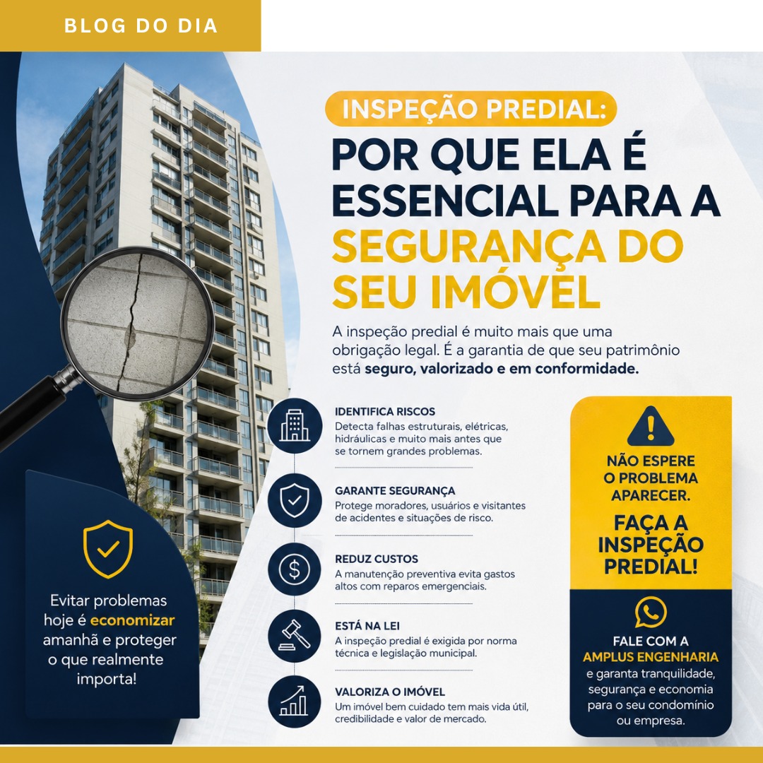 Inspeção predial: por que ela é essencial para a segurança do seu imóvel